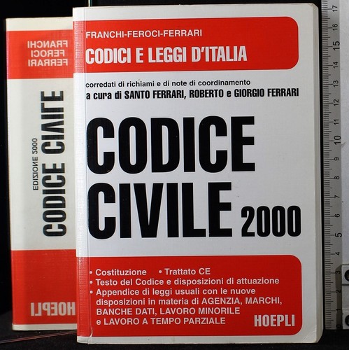 Codice civile 2000 franchi - codice, 2000.