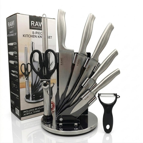 Ceppo coltelli cucina girevole - coltelli,