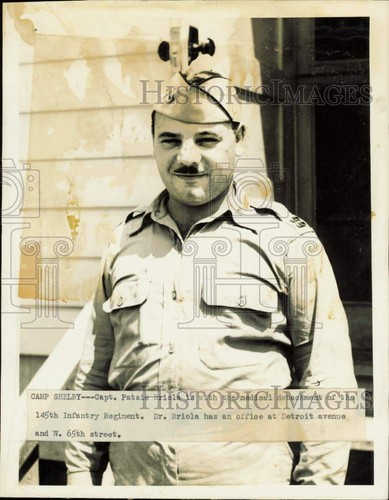 1941 press photo captain - photo,