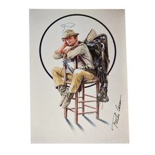 RENATO CASARO Locandina Stampa Autografata Autografo Lo chiamavano Trinità...