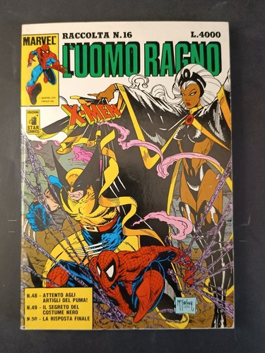 Fumetto raccolta uomo ragno - l'uomo,
