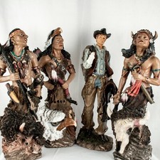 Statua scultura cowboy VINTAGE