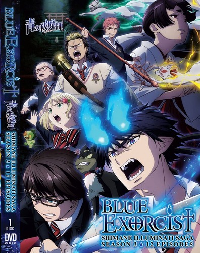 Dvd blue exorcist season - exorcist,