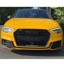 Griglia anteriore per Audi A3 8V2 Sline S3 17-20 griglia radiatore nero lucido griglia ACC