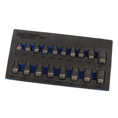 Impact set prese torx e24 - set,