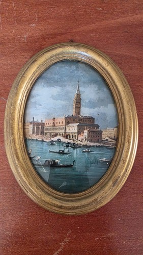 Antico quadro rovescio - , su