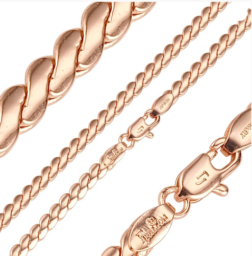 Collana elegante serpentina