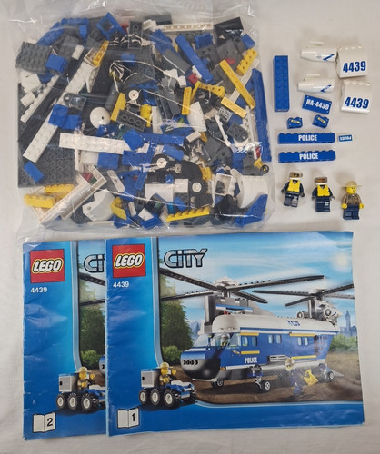 Lego city 4439 polizia - lego, heavy