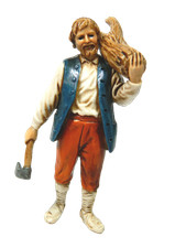 Pastore Boscaiolo con Legna e