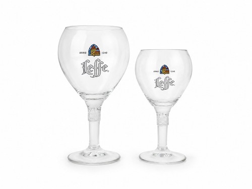 Leffe belgian beer glasses - leffe,