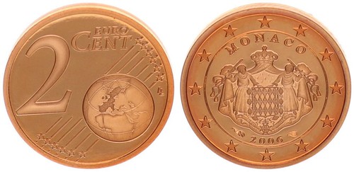 Monaco cent 2006 - monaco, moneta