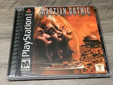 Martian Gothic: Unification (PlayStation 1 PS1, 2001) CIB completo e TESTATO!
