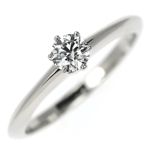 Anello tiffany pt950 diamante - tiffany,