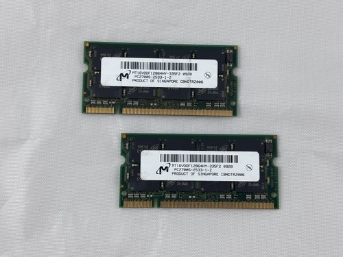 Micron mt16vddf12864hy 335f2 - micron, mt16vddf12864hy-335f2