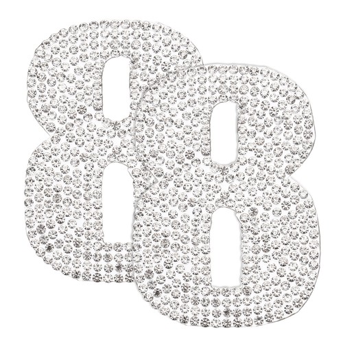 2pcs perline adesive numeri - 2pcs,