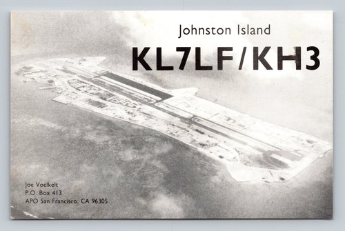 Radioamatore qsl qso kl7lf - qsl/qso, kl7lf/kh3