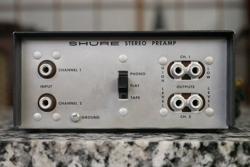 Shure m64 preamplificatore - shure,