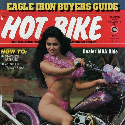 Gennaio 1987 hot bike magazine - hot,