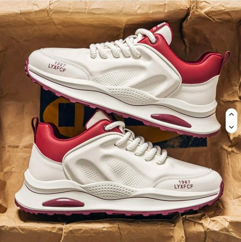 Sneaker uomo bianche rosse - sneaker,