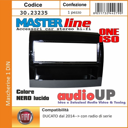 Mascherina autoradio din - mascherina, per