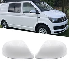 1 paio calotte specchietti retrovisori esterni bianchi per set VW Transporter T5 T5.1 T6 Amarok