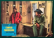 FOTOBUSTA ORIGINALE L'AMICO AMERICANO WIM WENDERS DENNIS HOPPER GANZ KREUZER