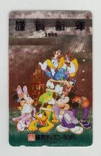 Scheda Telefonica Giapponese TOKYO DISNEYLAND 1998 Telephon Card NO Sip Telecom