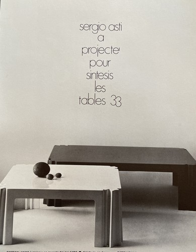 Tavoli design sergio asti - design,