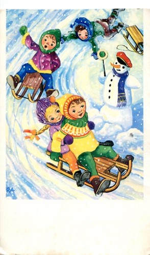 Antica cartolina artista - cartolina, "