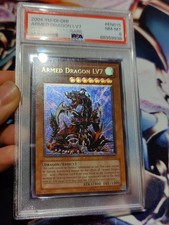 YuGiOh PSA 8 Armed Dragon LV 7, SOD Booster, NM-Mint, Inglese, Natale 
