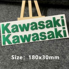 2 adesivi KAWASAKI  GEL 18 Cm