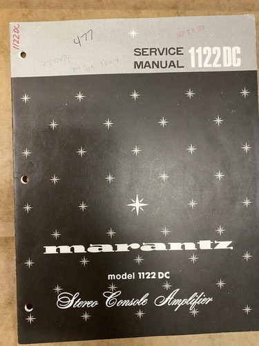 Marantz 1122dc manuale - marantz, di