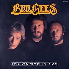 7" BEE GEES The Woman In You / Stayin' Alive OST Staying Alive RSO 1983 like NEW