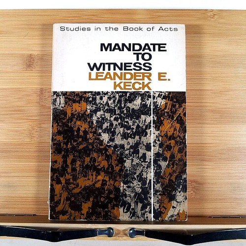 Mandate witness studies in - to,
