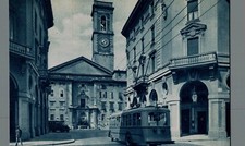 Livorno via Cairoli, Filobus