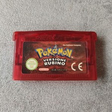 Pokemon Rubino GBA Game Boy Advance Nintendo ITA Italiano Originale