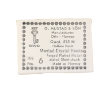 AMI MUSTAD CRYSTAL HOOKS - Ref