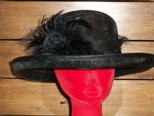 Cappello cerimonia nero black - cerimonia,
