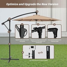 Ombrellone offset 10 piedi con