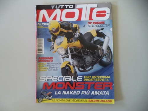 Tuttomoto 2001 ducati - tuttomoto, 9/2001