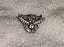 Vtg Pin Mitchell Transport