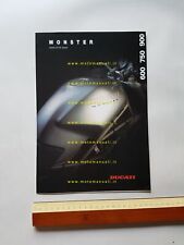 Ducati Monster 900 - 750 - 600 1995 depliant ITALIANO originale