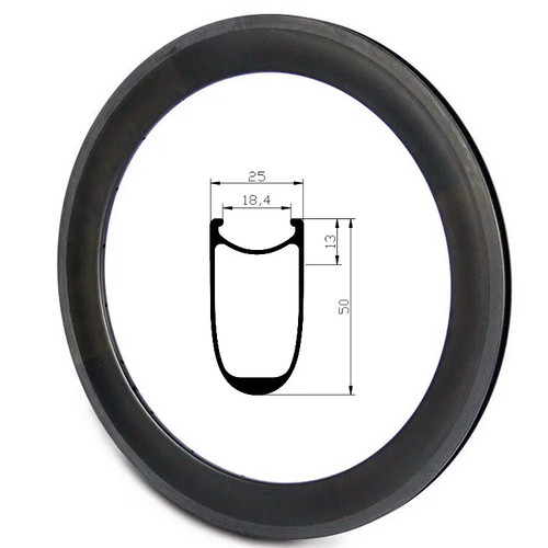 Cerchio pieghevole carbonio - , 20