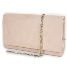 Pochette beige cerimonia donna