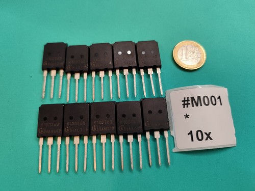 10x igbt 100a - 600v, 714w