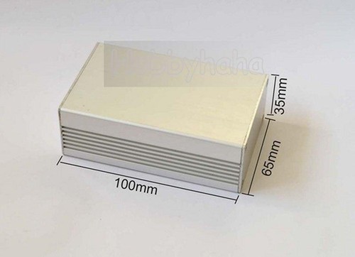 1pcs scatola alluminio - 1pcs,