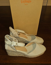 Castaner Zeppe In Tela Avorio