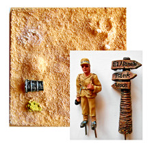 MINI DIORAMA SOLDATINO