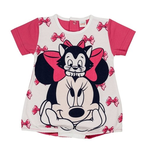 Minnie pagliaccetto neonata - minnie,
