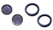 kit 2 DOCCETTA A RETE + 2 GUARNIZIONI SOTTO COPPA macchina caffè gruppo FAEMA